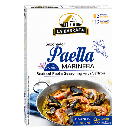 Barraca Paella Kruidenmix Paellero Marinera