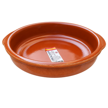 Spaanse cazuela 12cm met handgrepen