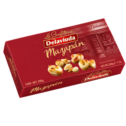 Delaviuda Figuritas de Mazapán 200 g Spaanse marsepein figuurtjes met 45% amandel