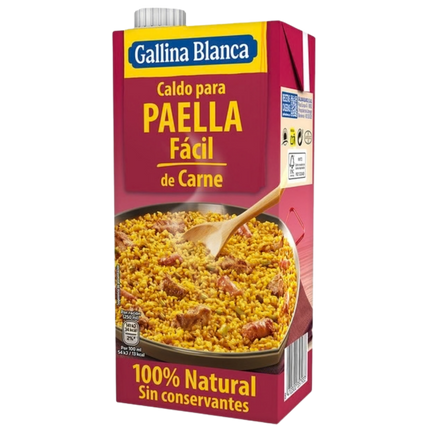 Gallina Blanca Caldo Carne Paella Bouillon Vlees 1L