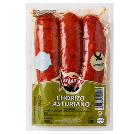 Juntamar Chorizo Asturiano Ahumado
