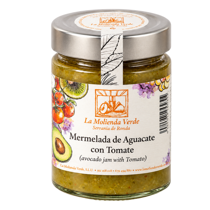 La Molienda Verde avocado-tomatenjam 275 g uit Málaga