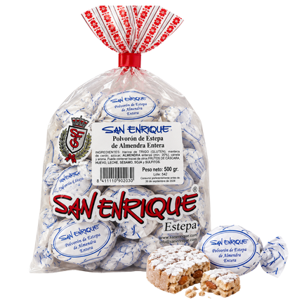 san enrique
polvoron almendra entera zakje