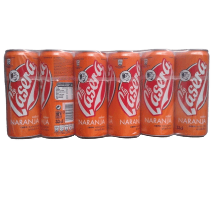 La Casera Casera Naranja Cero Tray
