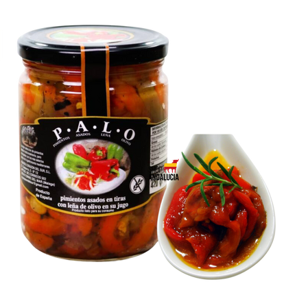 Geroosterde Paprika reepjes