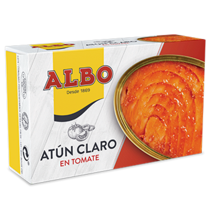 tonijn in tomaten saus albo