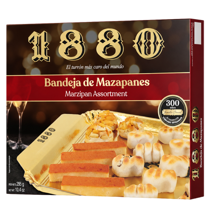 1880 Mazapán assortiment 295 g met vijf Spaanse marsepeinspecialiteiten