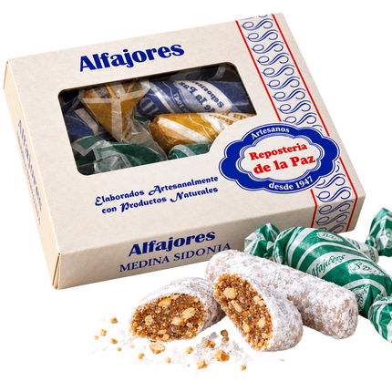 Al-Hasu Alfajores de Medina 460 g met honing noten en specerijen