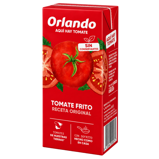 Brik Orlando Tomate Frito Spaanse tomatensaus 350 g