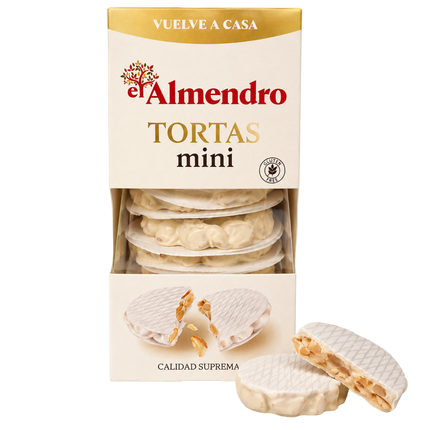 El Almendro Mini Tortas Amandel turrón 210 g