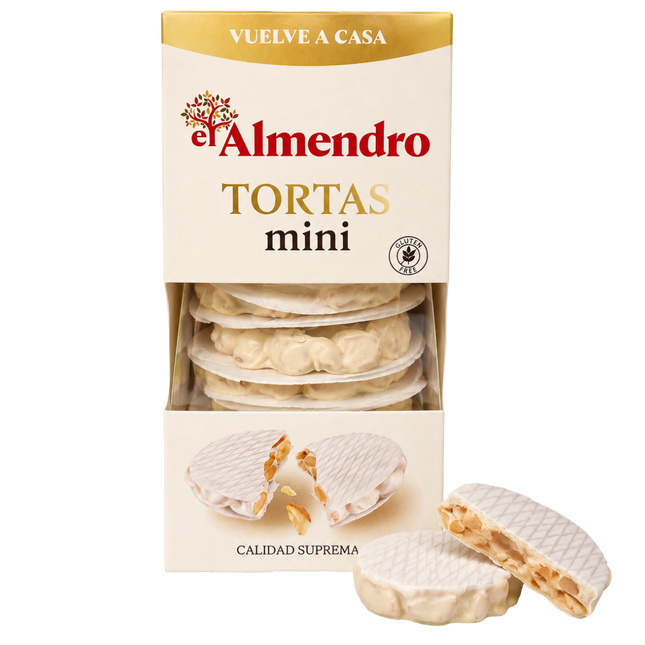 El Almendro Mini Tortas Amandel turrón 210 g