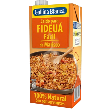 Gallina Blanca Fideuà  Marisco Caldo Bouillon Zeevruchten 1L Kopen