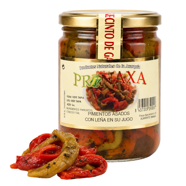 Geroosterde Paprikareepjes op Hout – 420 g
