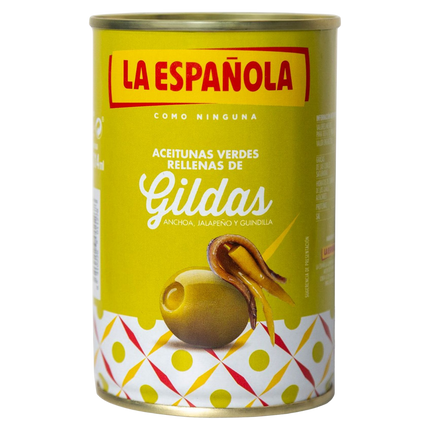 La Española Olijven Gevuld met Gildas 130 g