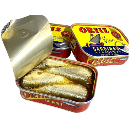 Ortiz Sardinas a la Antigua in olijfolie – 140 g
