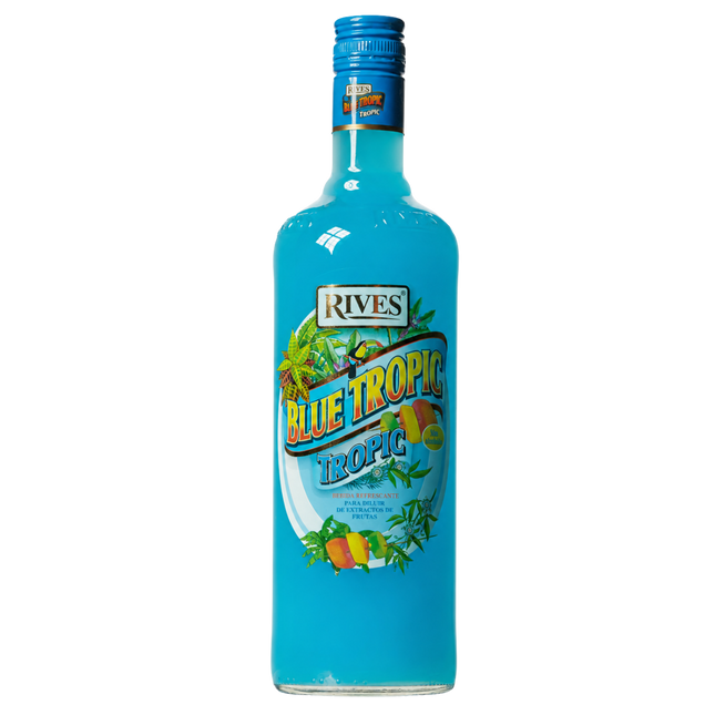 Rives Blue Tropic alcoholvrije tropische drank 1 liter