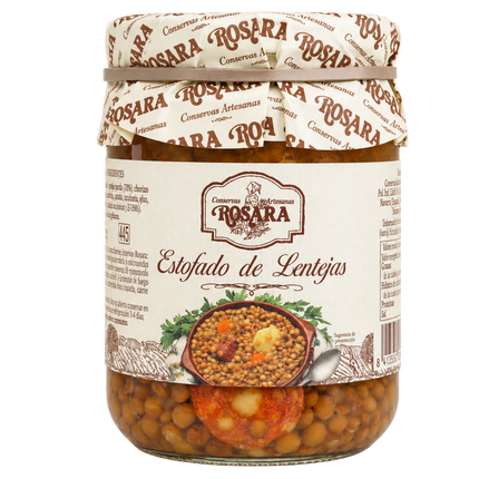 Rosara Estofado de Lentejas Spaanse linzenstoofpot 445 ml