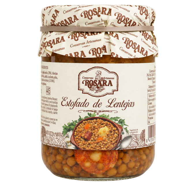 Rosara Estofado de Lentejas Spaanse linzenstoofpot 445 ml