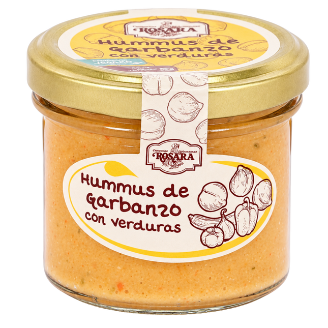 Rosara Hummus de Garbanzo con Verduras 125 ml
