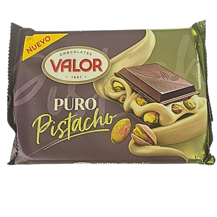 Valor Pure Chocolade met Pistache 150g