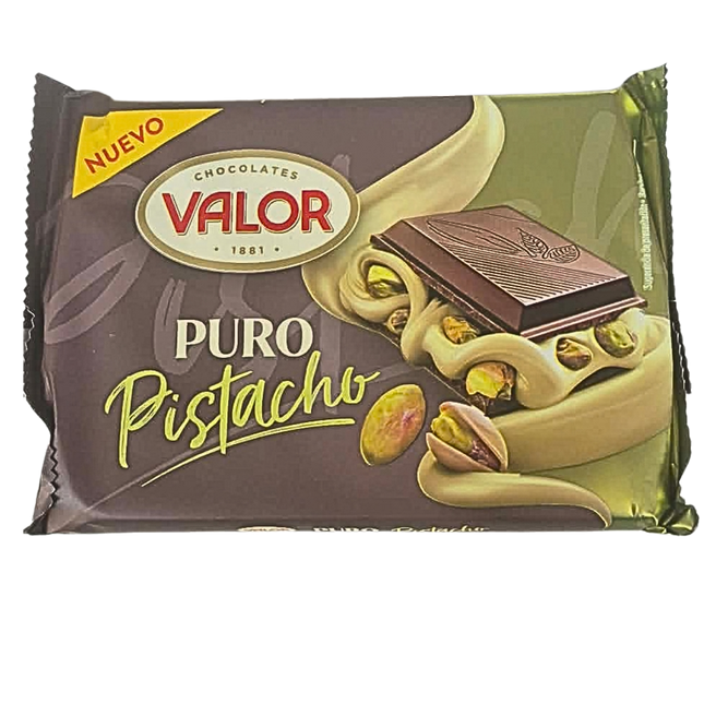 Valor Pure Chocolade met Pistache 150g
