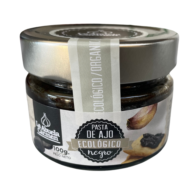 zwarte knoflookpasta biologisch la abuela carmen