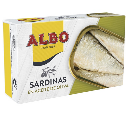 Albo Albo Sardienen in olijfolie