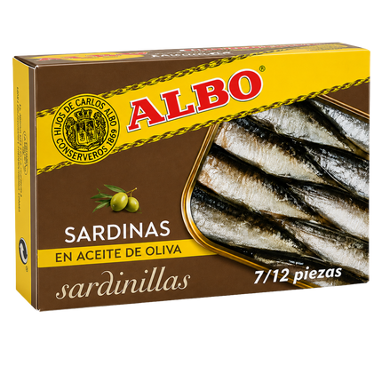 albo sardienen in olijfolie