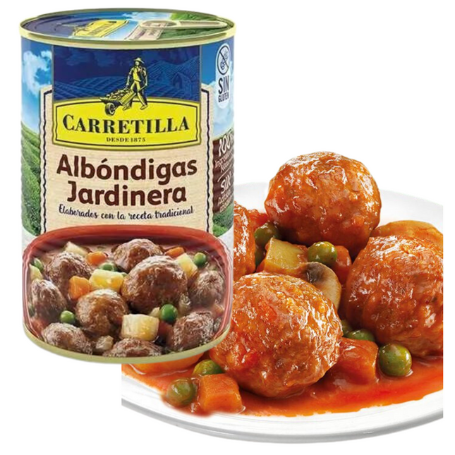 Carretilla Albondigas Jardinera