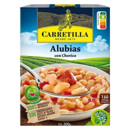 Carretilla Alubias Bonen met Chorizo