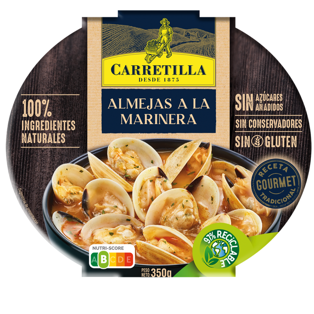 Carretilla Carretilla Almejas la Marinera