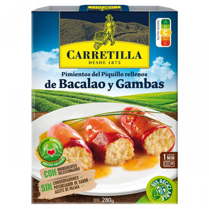Carretilla Carretilla Pimiento Relleno Bacalao