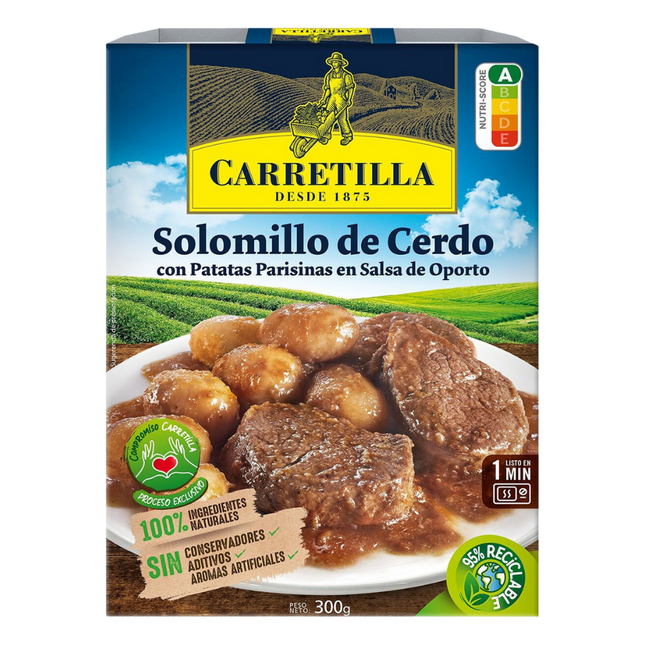 Carretilla Solomillo de Cerdo Carretilla