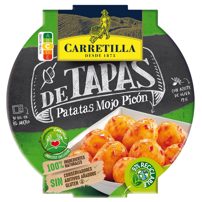 Carretilla Tapa Patatas Mojo Picon Carretilla