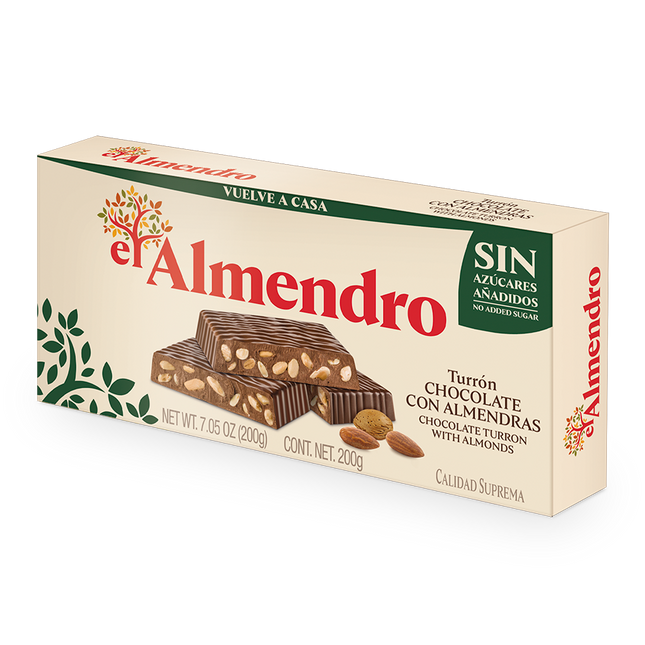 El almendro Turron Chocolade Suikervrij
