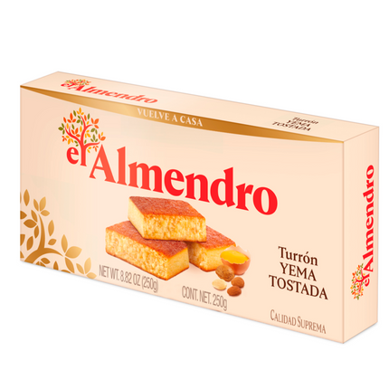 El Almendro Turron Yema Tostada