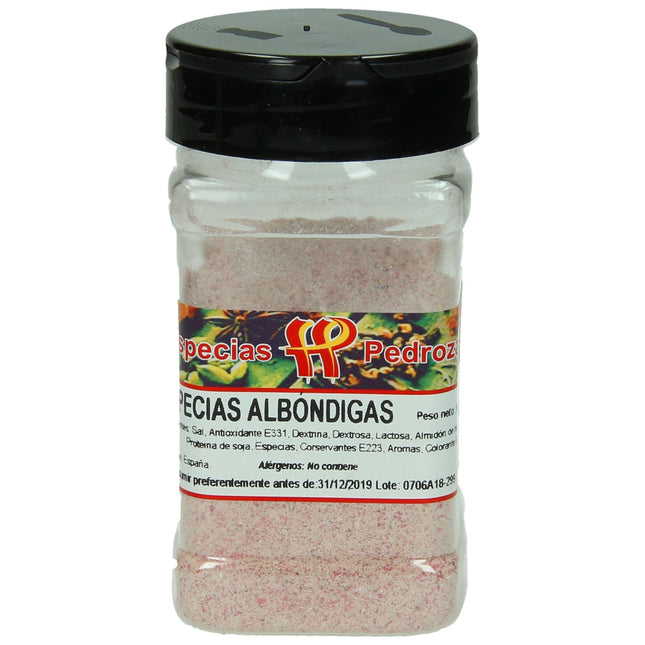 Especias Pedroza Albondigas kruidenmix