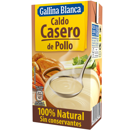Gallina Blanca Caldo Casero de Pollo
