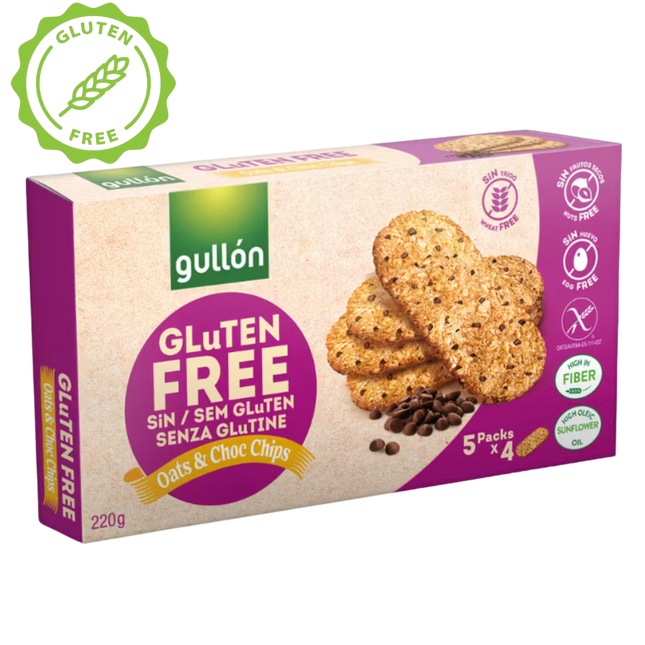Gullon Gullon Galletas Avena con Chips de Choco Sin Gluten