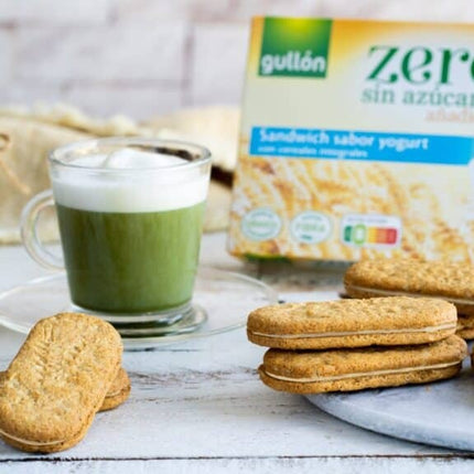 Gullon Gullon Galletas Sandwich Sabor Yogurt Zero