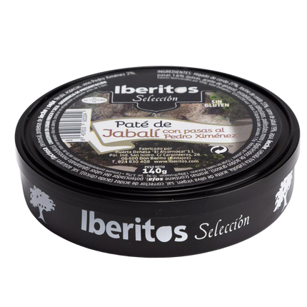 Iberitos Paté de Jabali Everzwijn Pedro Ximinez