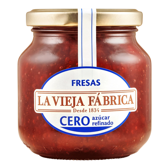 La Vieja Fabrica La Vieja Fabrica Aardbei Jam Suikervrij