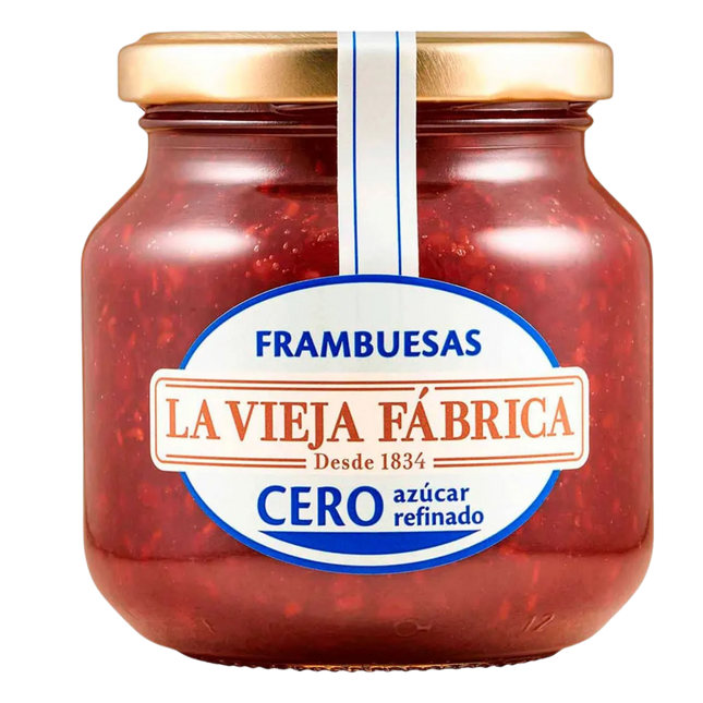 La Vieja Fabrica La Vieja Fabrica Frambozen Jam Suikervrij