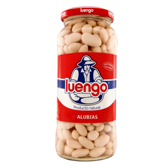 Luengo Alubias Witte Bonen Gekookt