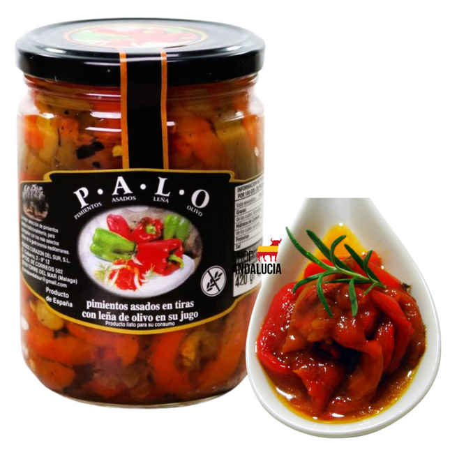 Palo Geroosterde Piquillo Paprika Reepjes