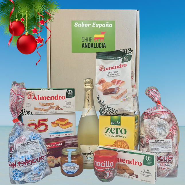 sabor españa cadeaubox Sabor España Kerst Cadeaubox Sugarfree