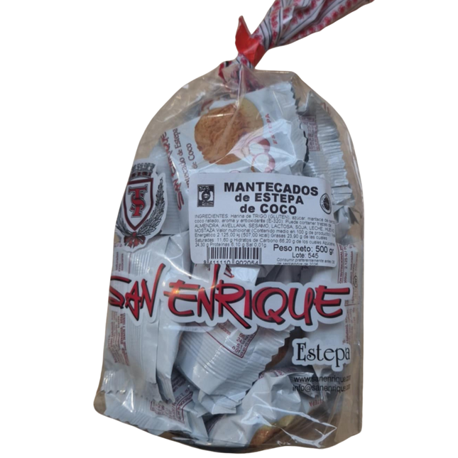 San Enrique San Enrique Mantecados Coco 500gr