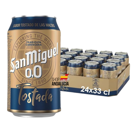 san miguel San Miguel Tostada Alcoholvrij Bier