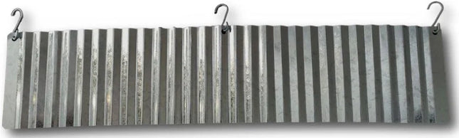 Windscherm Gegolfd voor Garcima Paella Brander